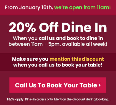 Arabian Nights Dine-in Discount